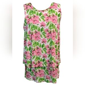 Tiered Tunic Breezy Floral